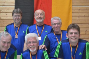 v.l: Gerd Wahlers, Werner Tigges, Heinz Held, Gerd Valtin, Helmut Ortmann, Uwe Ulbrich